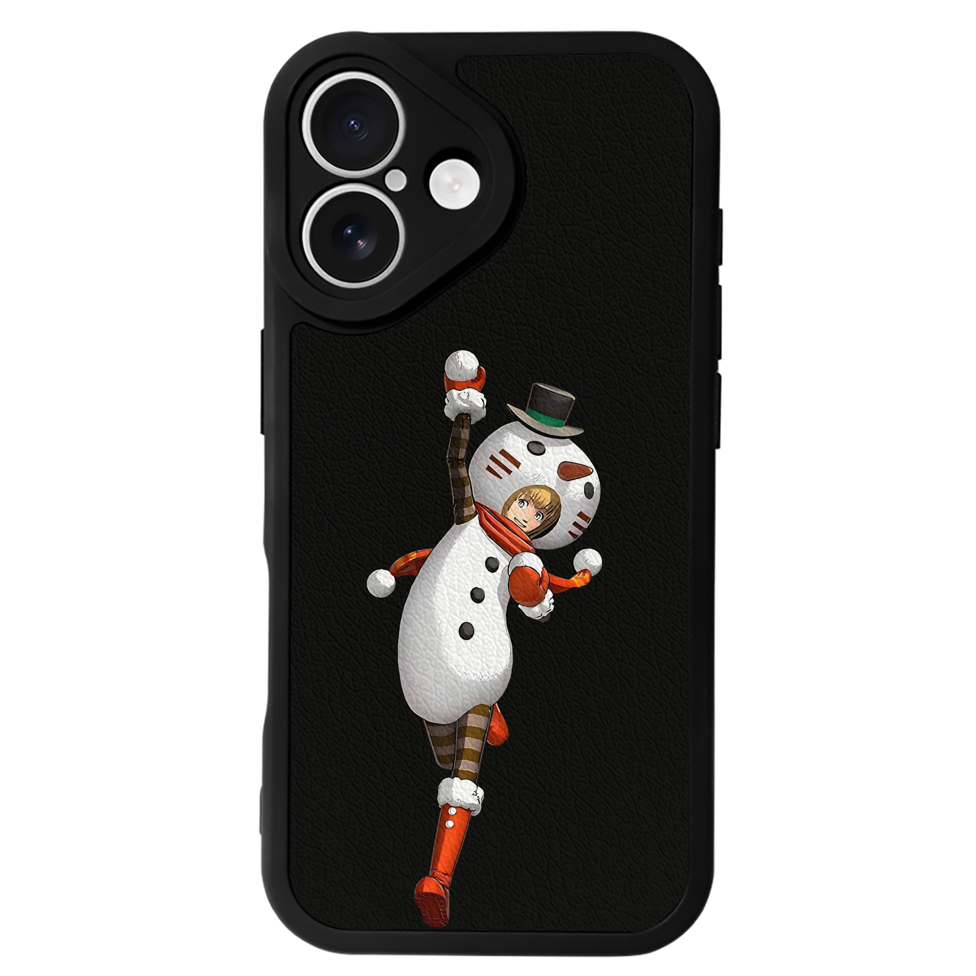 （画像用） 進撃の巨人 アルミン·アルレルト Attack on Titan Armin Arlert 【iPhone 16シリーズ対応】シリコンスマホケース（レザー調） 材質：シリコン